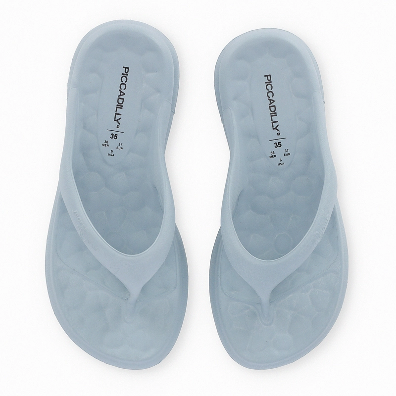 SANDALIA MUJER 80 MARSHMALLOW CELESTE PICCADILLY - 4