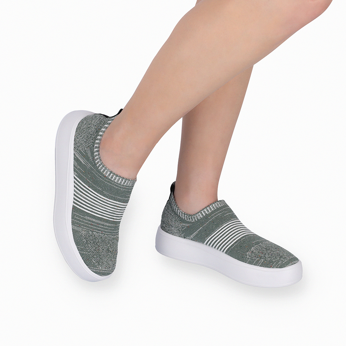 ZAPATILLAS MUJER PICCADILLY VERDE LETICIA SOSI - 4