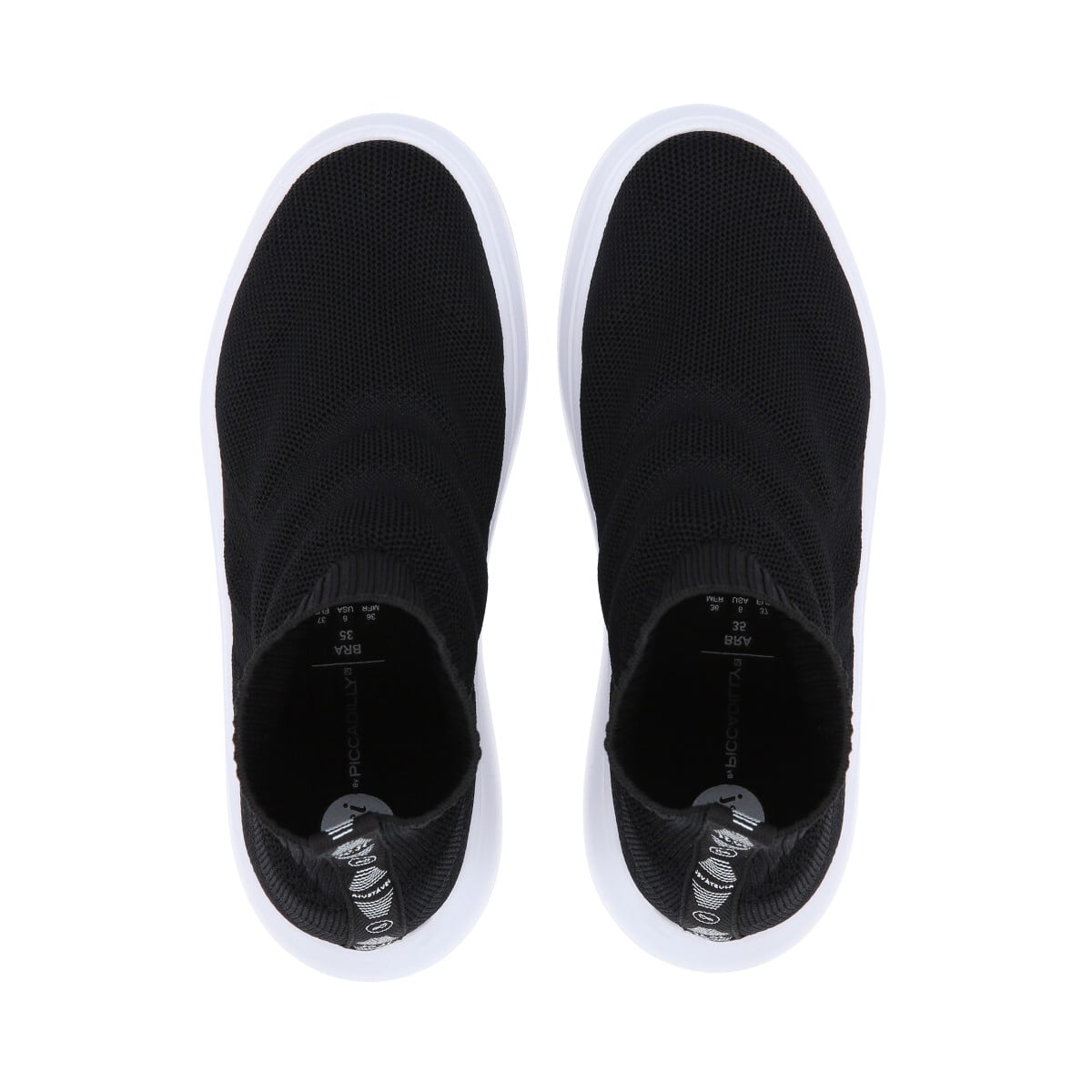 ZAPATILLAS MUJER PICCADILLY NEGRO LETICIA 5052 - 2