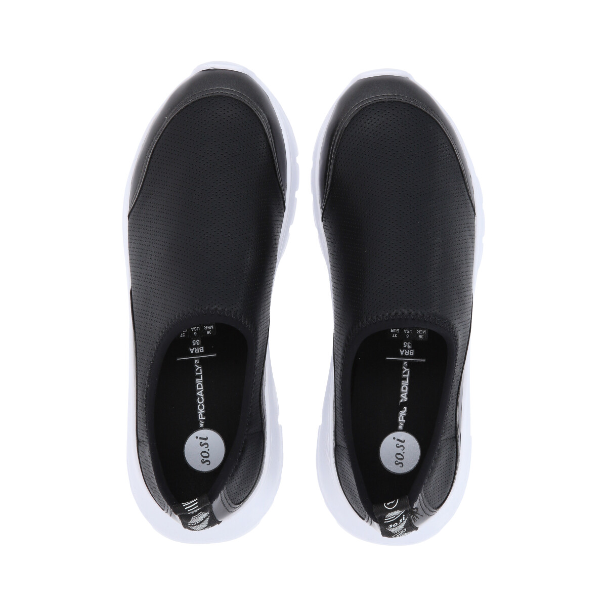 ZAPATILLAS MUJER PICCADILLY NEGRO LIZ SOSI - 4
