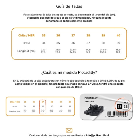 ZAPATILLAS MUJER PICCADILLY NEGRO LIZ SOSI - 6