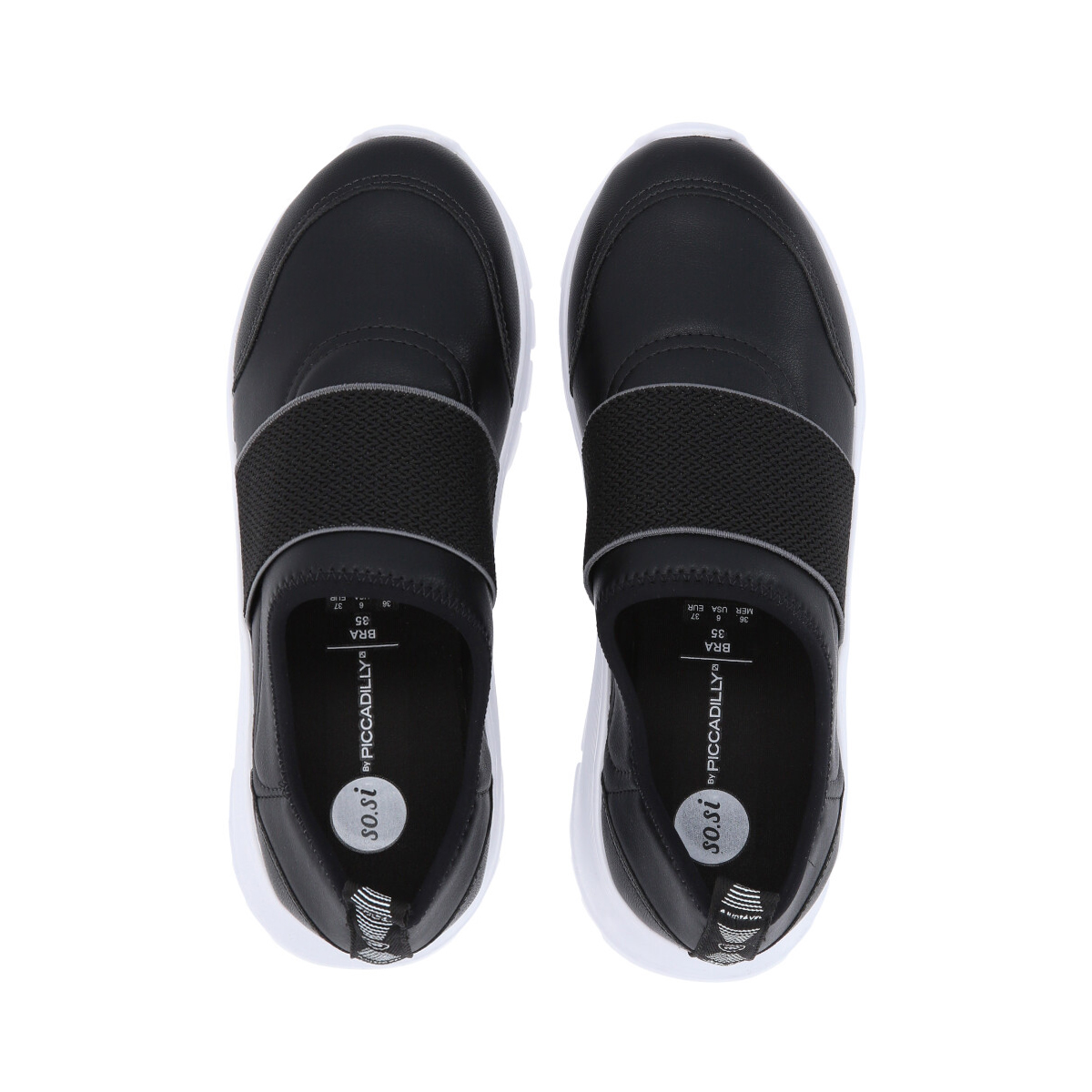 ZAPATILLAS MUJER PICCADILLY NEGRO SOSI 50 - 4