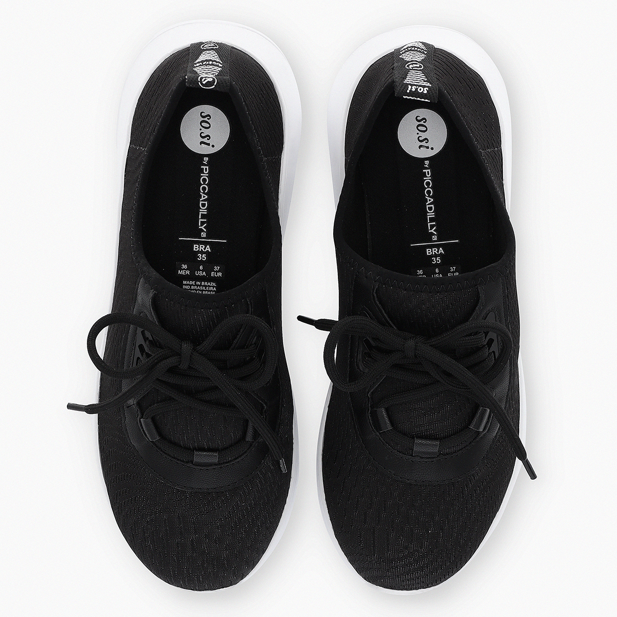 ZAPATILLAS MUJER PICCADILLY NEGRO LIZ 11 - 3