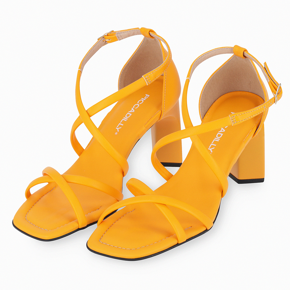 SANDALIAS MUJER PICCADILLY CLAUDINE NARANJA - 2