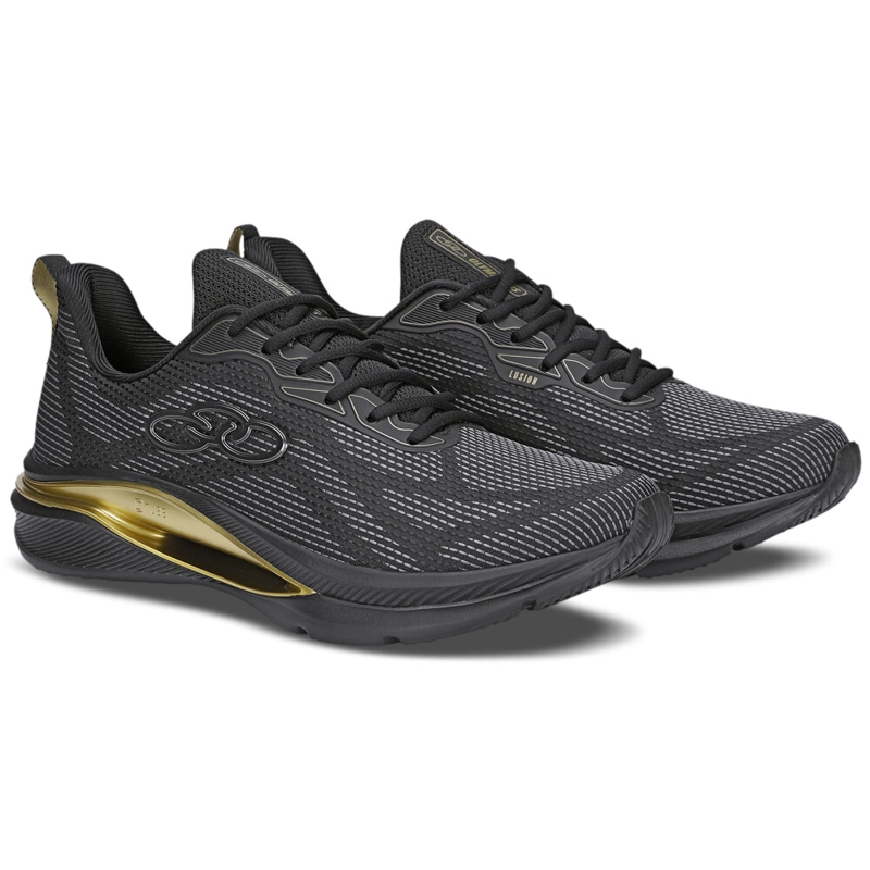 ZAPATILLAS HOMBRE OLYMPIKUS NEGRO LUSION - 2