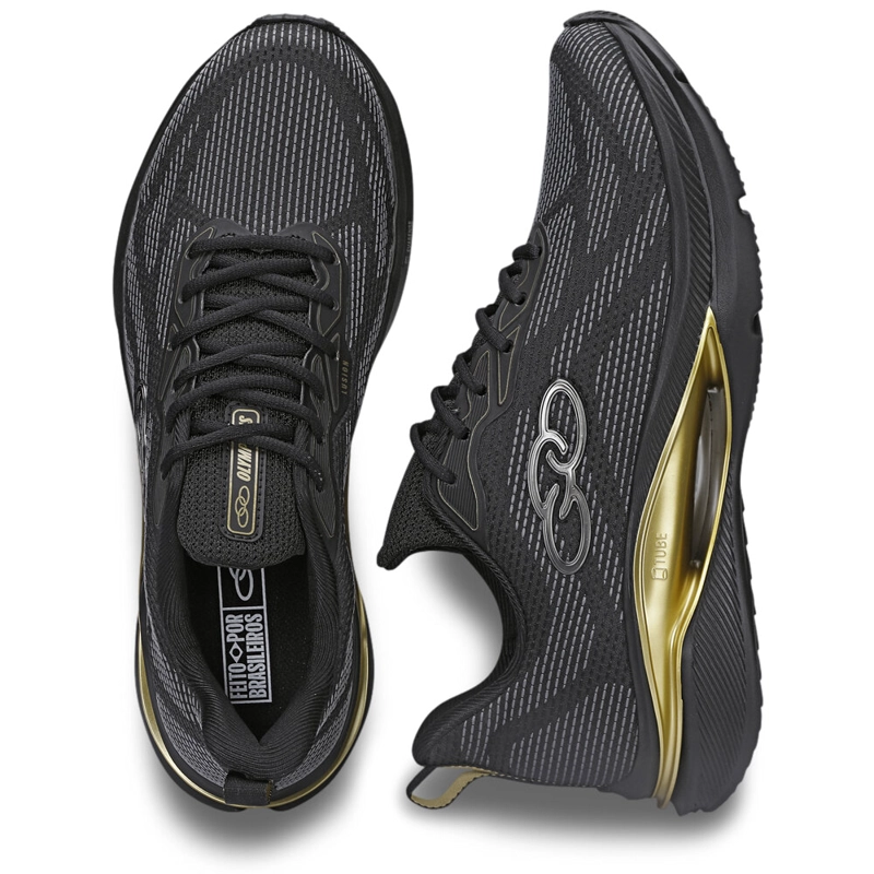 ZAPATILLAS HOMBRE OLYMPIKUS NEGRO LUSION - 5