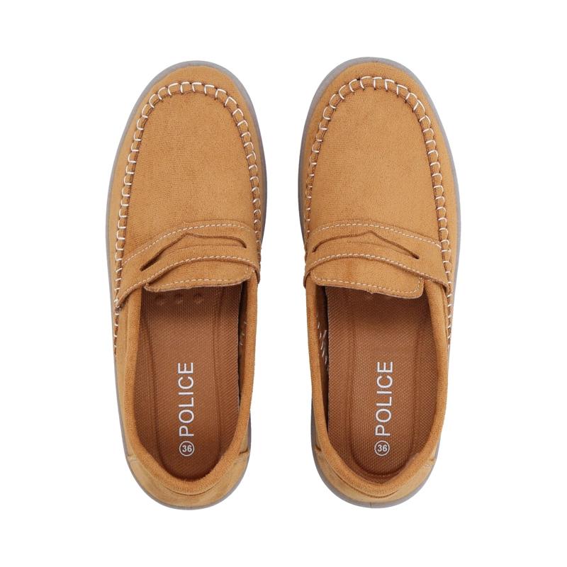 MOCASIN SOLE CAMEL POLICE - 2