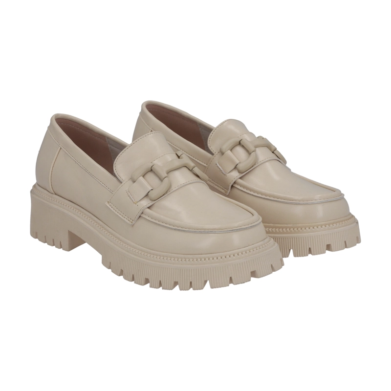 MOCASIN MUJER BEIGE ADELA DETOGNI - 4