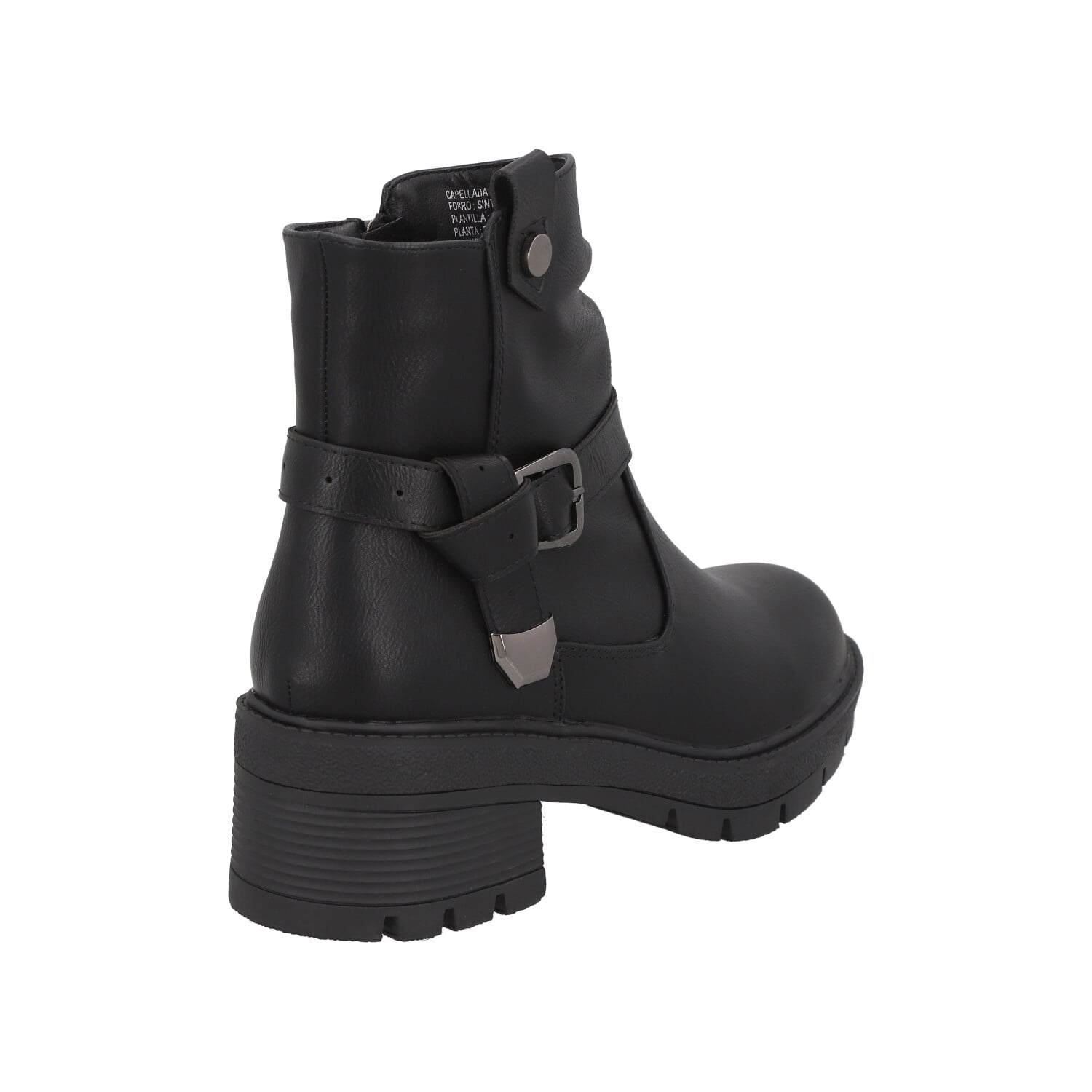 BOTIN NEGRO MUJER LUZ DETOGNI - 2