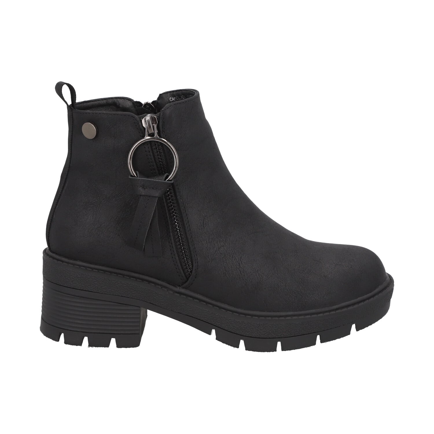 BOTIN NEGRO MUJER ESTER DETOGNI - 1