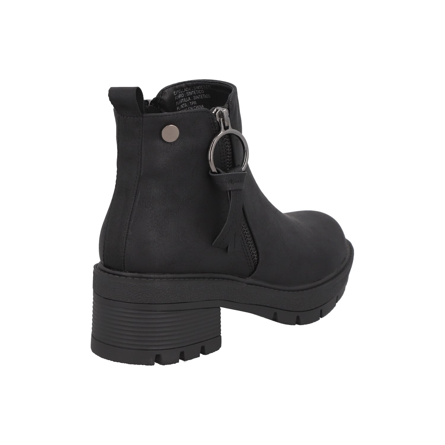 BOTIN NEGRO MUJER ESTER DETOGNI - 2