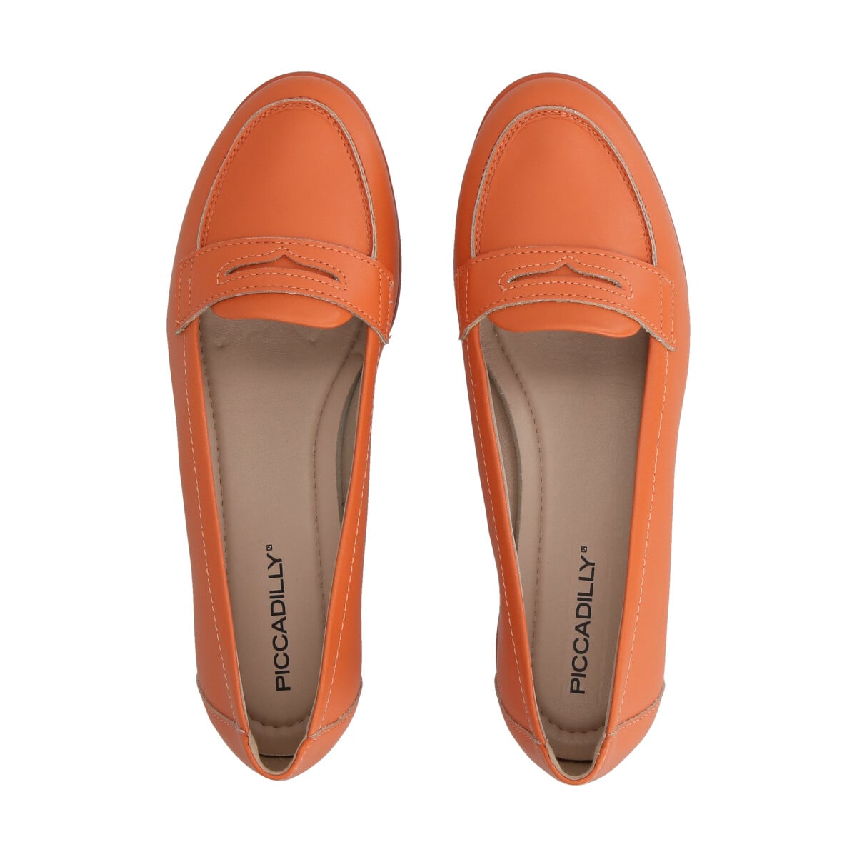 MOCASIN FABRICIA NARANJA PICCADILLY - 5