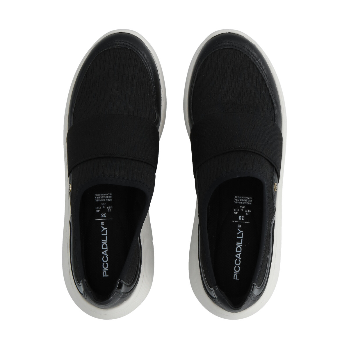 ZAPATILLAS MUJER PICCADILLY NEGRO ELIANA - 4
