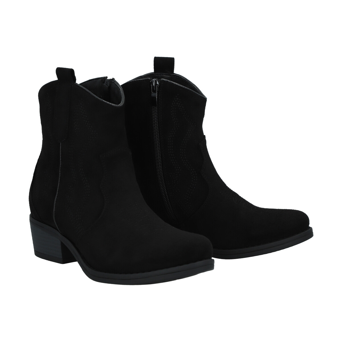 Ripley - BOTA TEXANA NEGRO POLICE