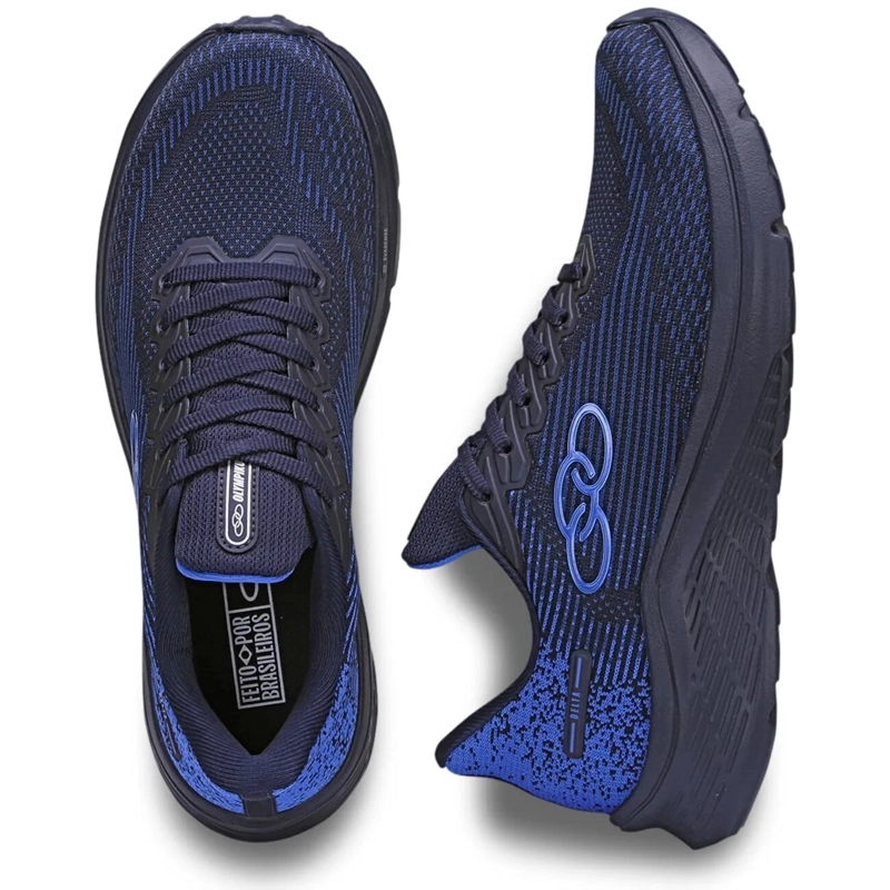 ZAPATILLA HOMBRE DELTA AZUL OLYMPIKUS - 3