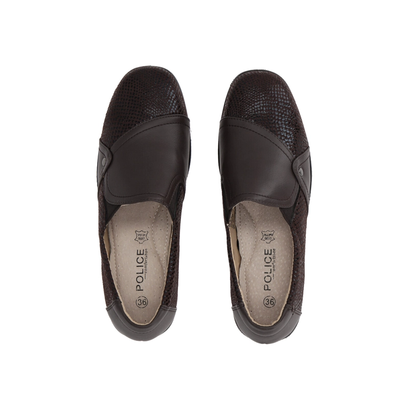 ZAPATO MUJER_ CHOCOLATE NORTH POLICE - 3