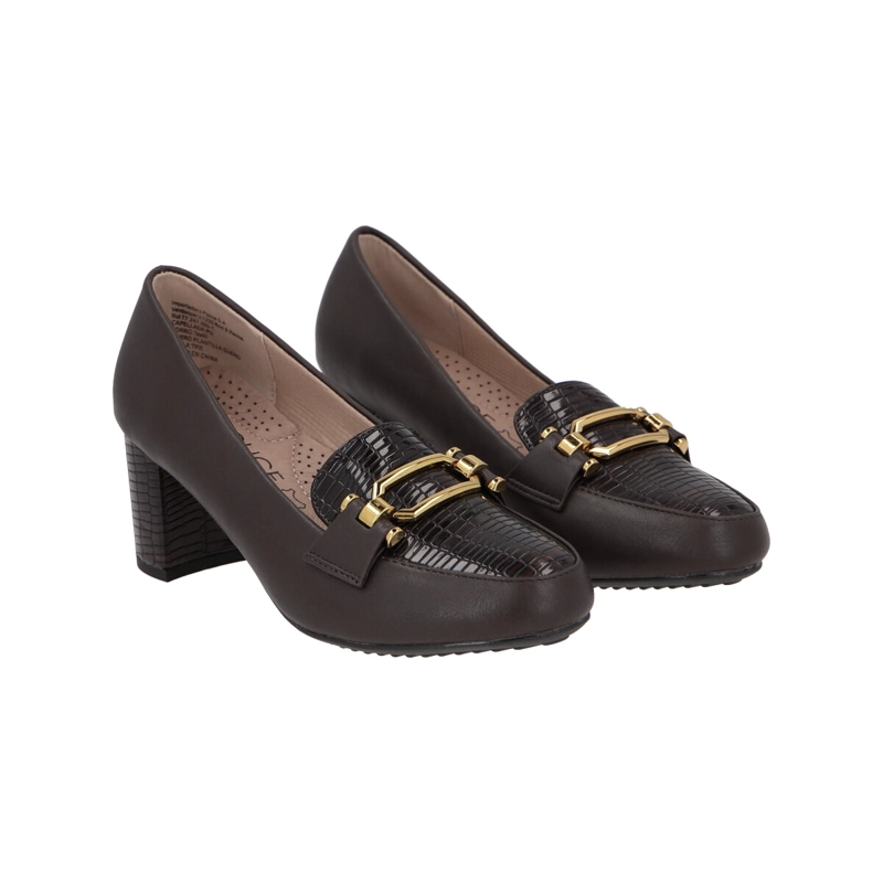 ZAPATO MUJER CHOCOLATE KRIS POLICE - 5