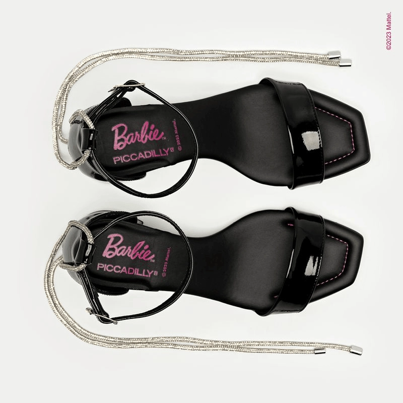 SANDALIAS MUJER PICCADILLY NEGRO BARBIE 6300 - 4