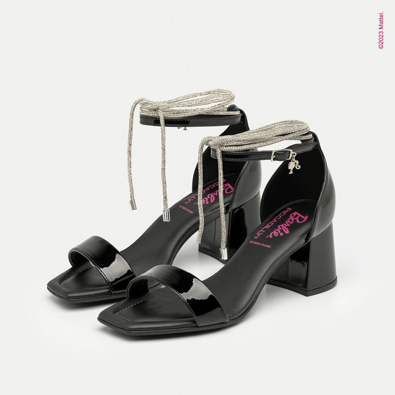 SANDALIA 6300 MUJER BARBIE NEGRO PICCADILLY - 5