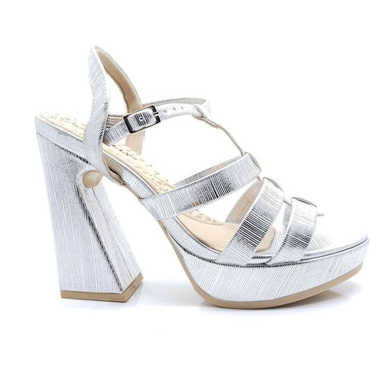 SANDALIAS MUJER PICCADILLY PLATA CRISTINE - 1