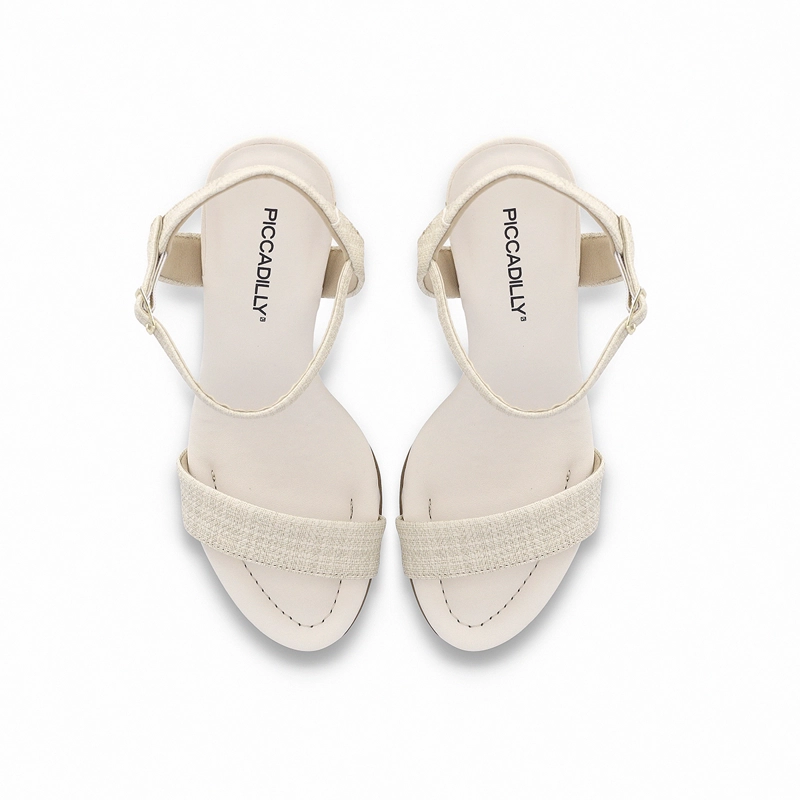 SANDALIAS MUJER PICCADILLY RAFA NATURAL - 3