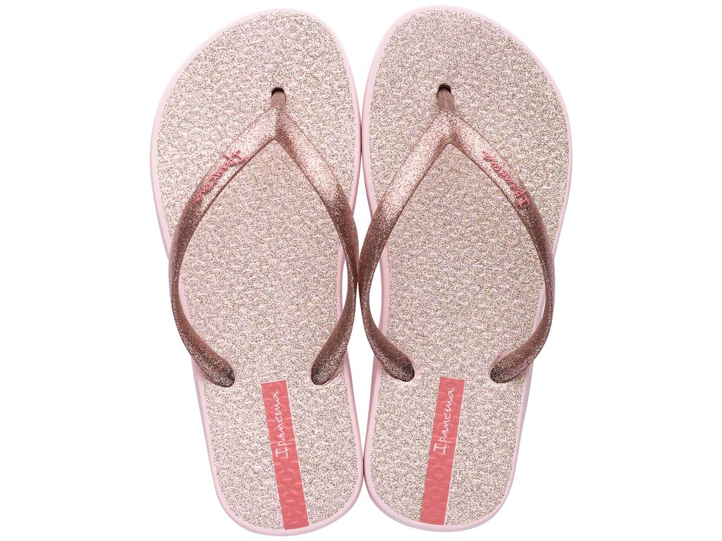 SANDALIAS UNISEX IPANEMA GLITTER ROSA KIDS - 1
