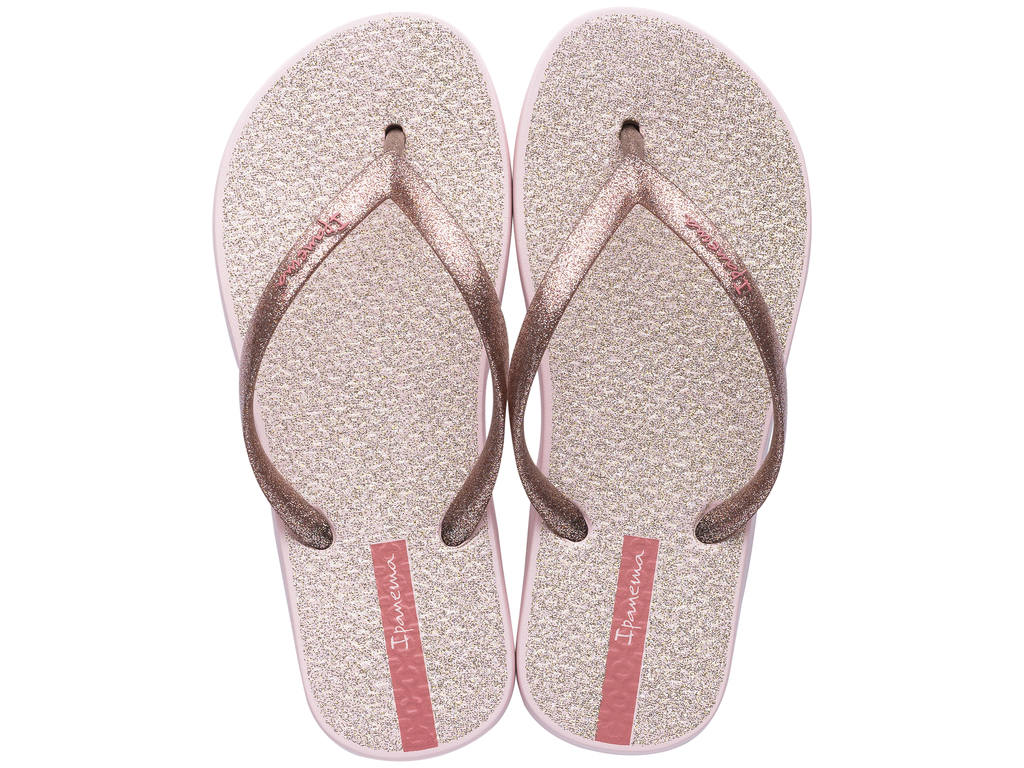 SANDALIA GLITTER KIDS ROSA CLARO IPANEMA - 1