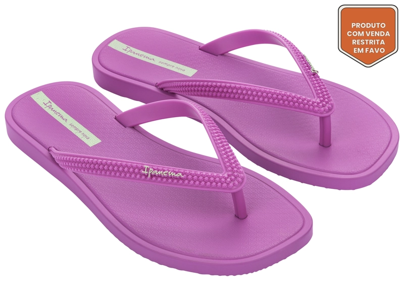 SANDALIAS MUJER IPANEMA LILA INFANTIL SOLAR - 3