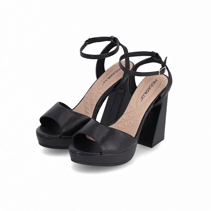SANDALIAS MUJER PICCADILLY NEGRO CRISTINE - 2