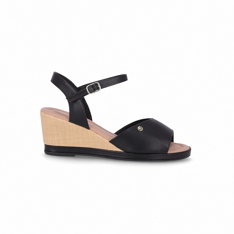 SANDALIA NEGRO/NUDE MUJER ALICE PICCADILLY - 1