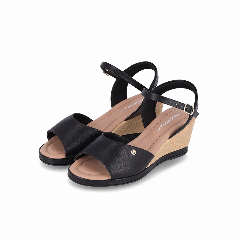 SANDALIA NEGRO/NUDE MUJER ALICE PICCADILLY - 2