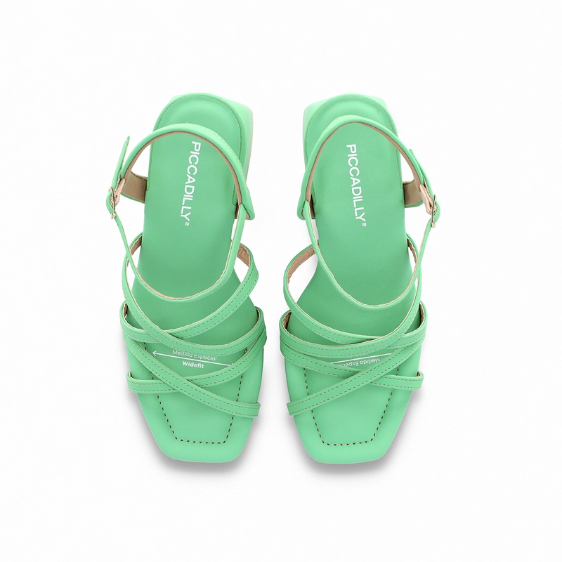 SANDALIAS MUJER PICCADILLY VERDE ELOISA - 4