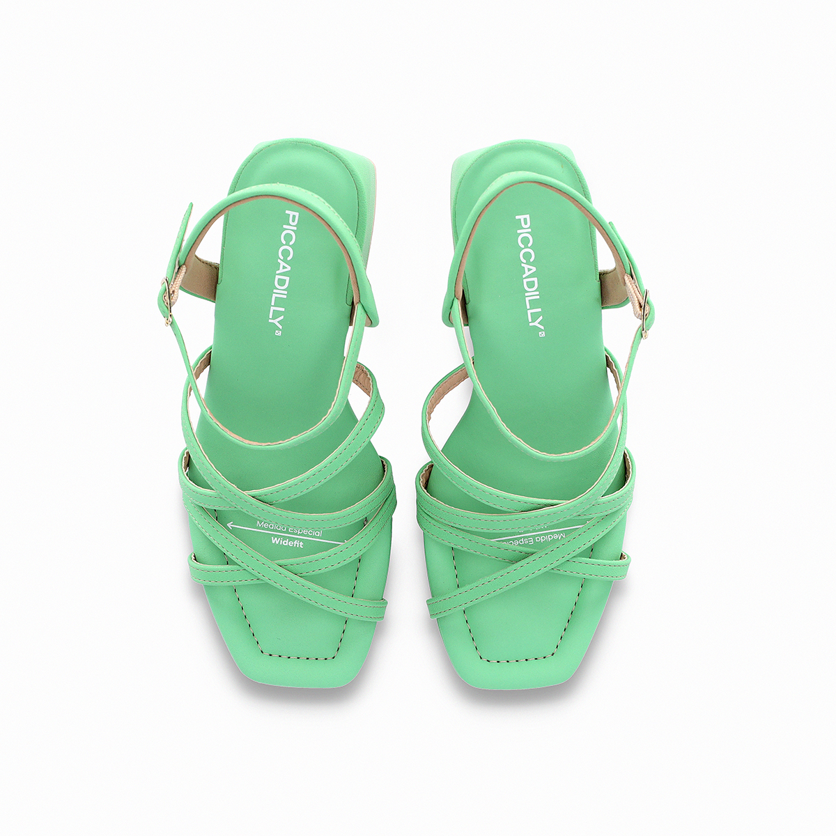 SANDALIAS MUJER PICCADILLY VERDE ELOISA - 4