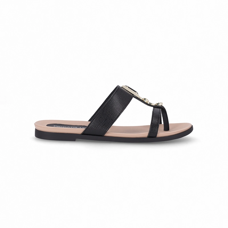 SANDALIAS MUJER PICCADILLY NEGRO MARI - 1