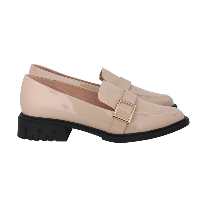 MOCASIN MUJER BEIGE COMFY POLICE - 3