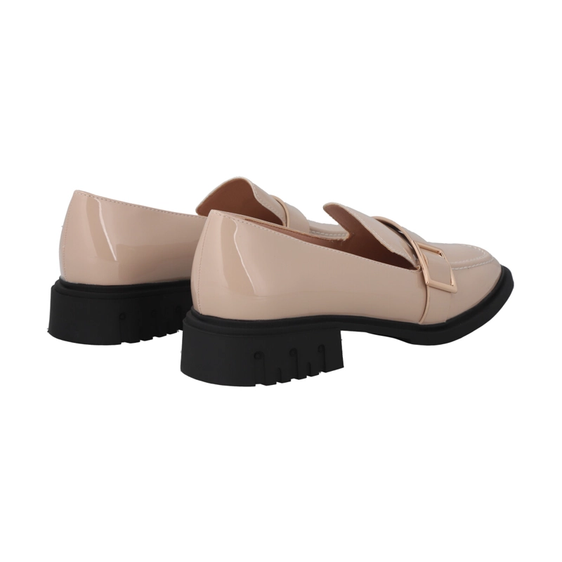 MOCASIN MUJER BEIGE COMFY POLICE - 4