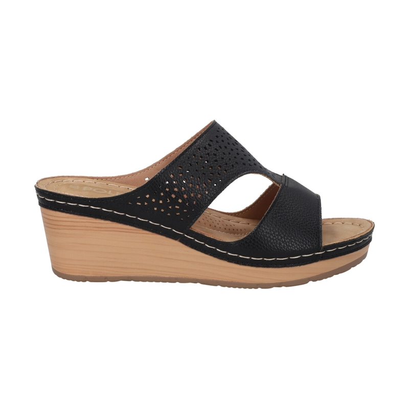 SANDALIAS MUJER POLICE NEGRO NALA - 1