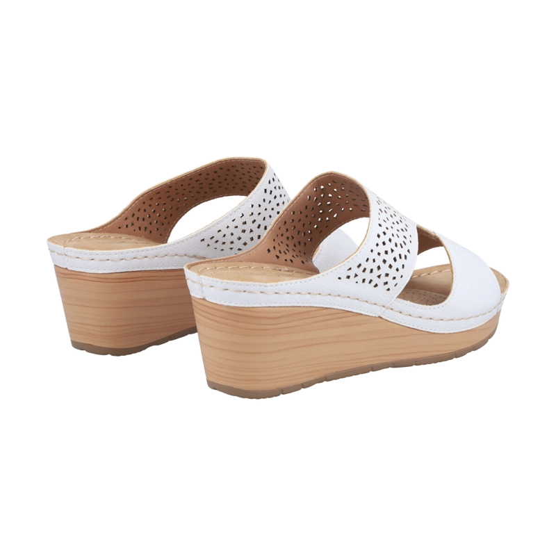 SANDALIAS MUJER POLICE BLANCO CAFÉ NALA 2 - 4