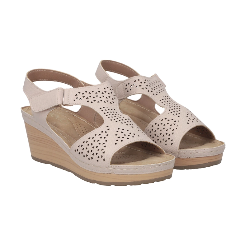 SANDALIAS MUJER POLICE TAUPE KYLIE - 5
