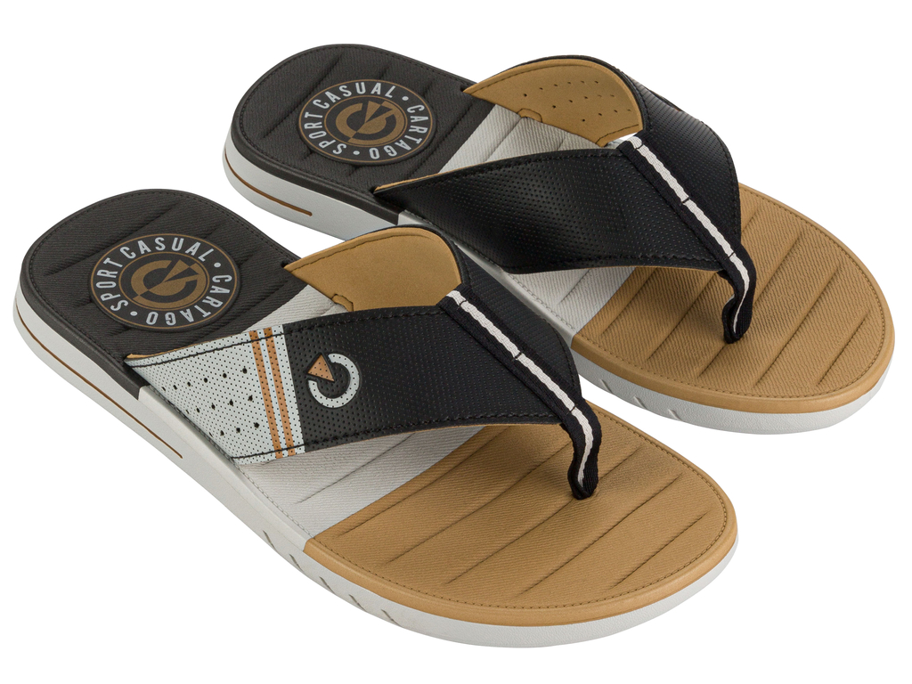SANDALIAS HOMBRE CARTAGO MARRÓN SEVILHA V - 2