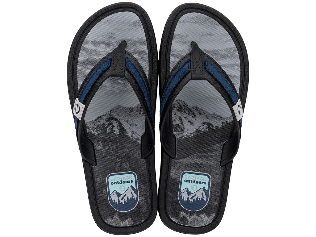 SANDALIAS HOMBRE CARTAGO AZUL MALLORCA 015 - 1