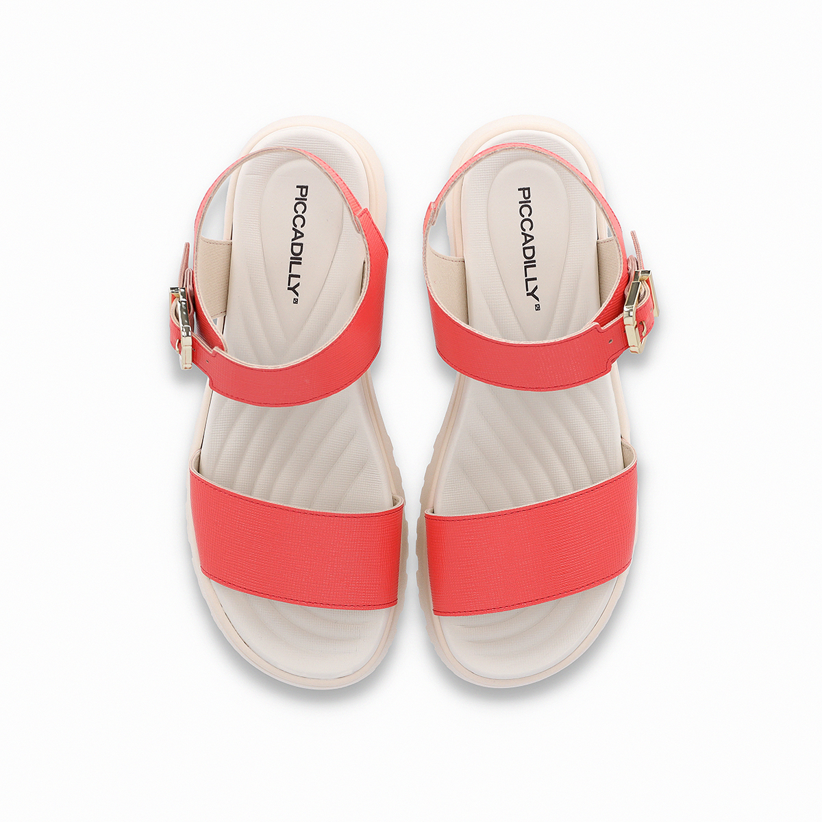 SANDALIAS MUJER PICCADILLY CLAUDIA NARANJA - 3