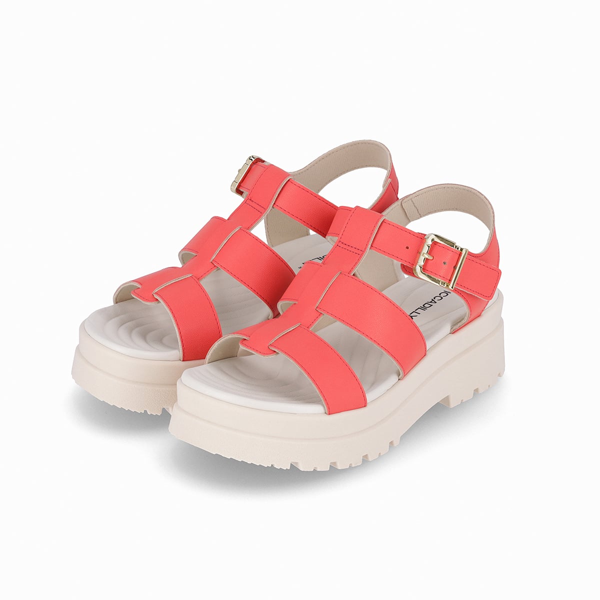 SANDALIAS MUJER PICCADILLY CLÁUDIA NARANJA - 2