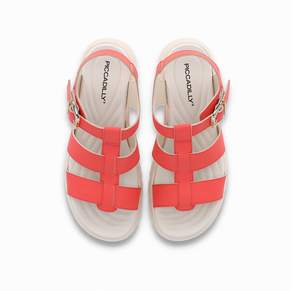 SANDALIAS MUJER PICCADILLY CLÁUDIA NARANJA - 3
