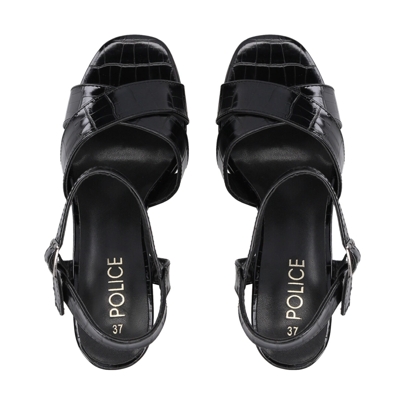 SANDALIAS MUJER POLICE NEGRO JULES - 5