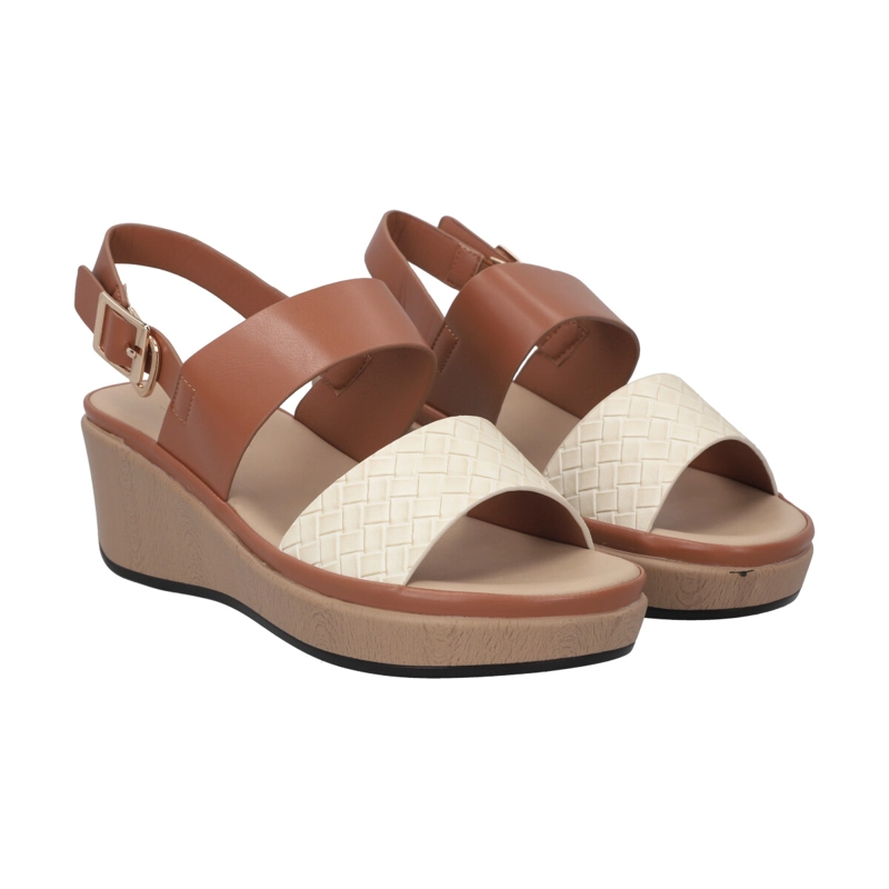 SANDALIAS MUJER POLICE CAMEL KYLIE - 1