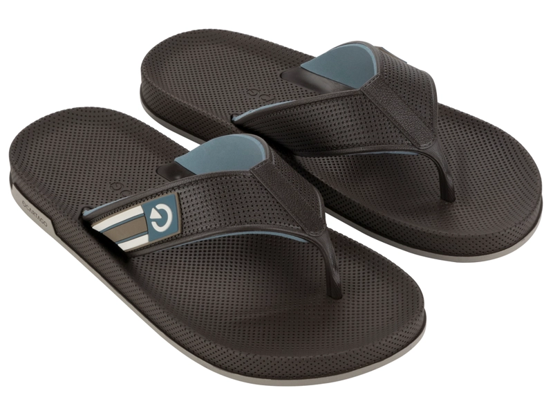 SANDALIA HOMBRE_ MARRON/AZUL SIENA CARTAGO - 2