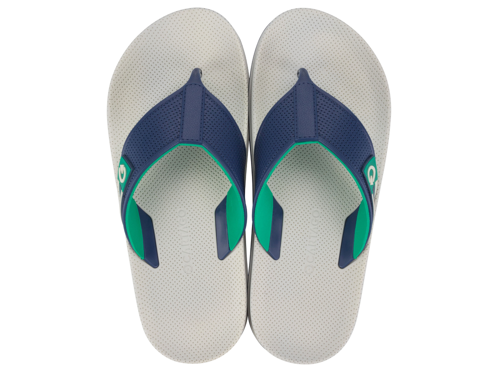 SANDALIAS HOMBRE CARTAGO GRIS AZUL SIENA - 1