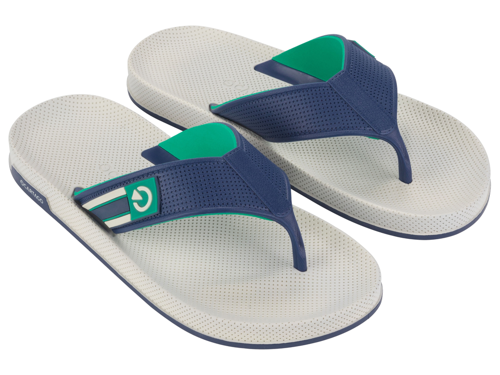 SANDALIAS HOMBRE CARTAGO GRIS AZUL SIENA - 2