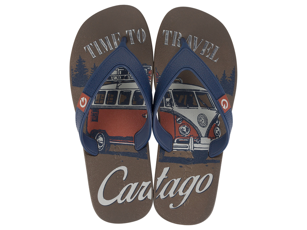 SANDALIAS HOMBRE CARTAGO CAFÉ DAKAR AD - 1